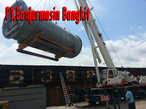 Bongkar Muat, Pelabuhan Trisakti Pelindo 3, Rental Crane Banjarmasin