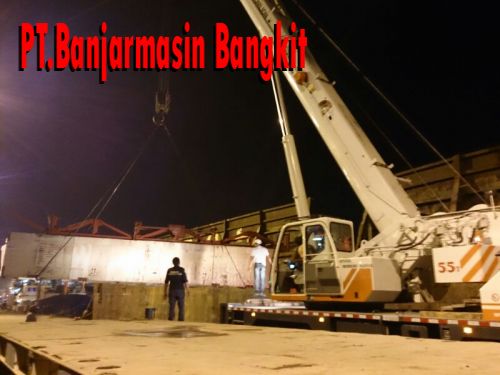 Bongkar Muat, Pelabuhan Trisakti Pelindo 3, Rental Crane Banjarmasin