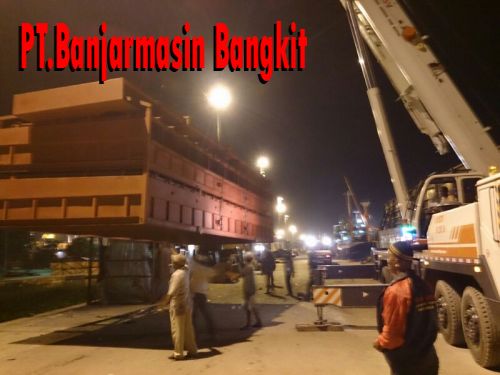 Bongkar Muat, Pelabuhan Trisakti Pelindo 3, Rental Crane Banjarmasin