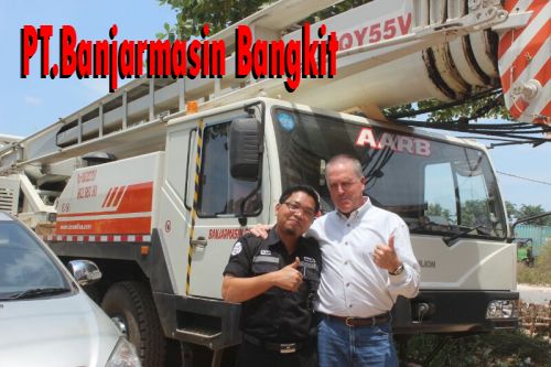 Kunjungan Link Belt Crane USA, Rental Crane Link Belt Crane, Rental Crane Banjarmasin Bangkit, Rental Borneo