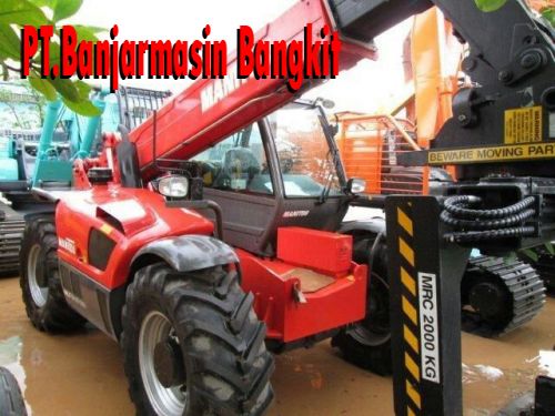 Cheking Unit Manitou, Crane Unit Banjarmasin, Rental Crane Banjarmasin, Rental Crane Terbaik